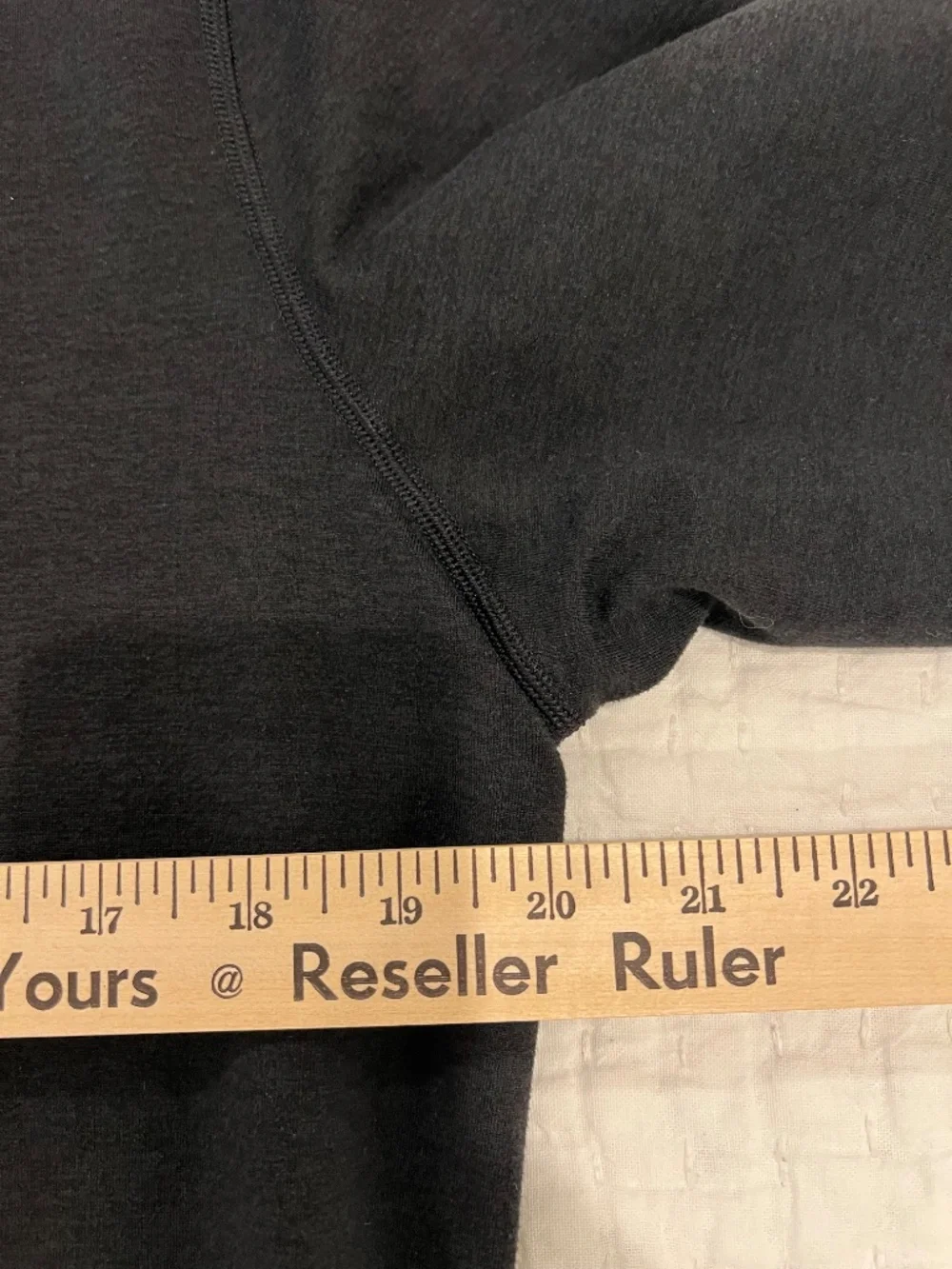 Vuori Sweatshirt Mens Large Black Ponto Performance Crew Neck DreamKnit Sweater